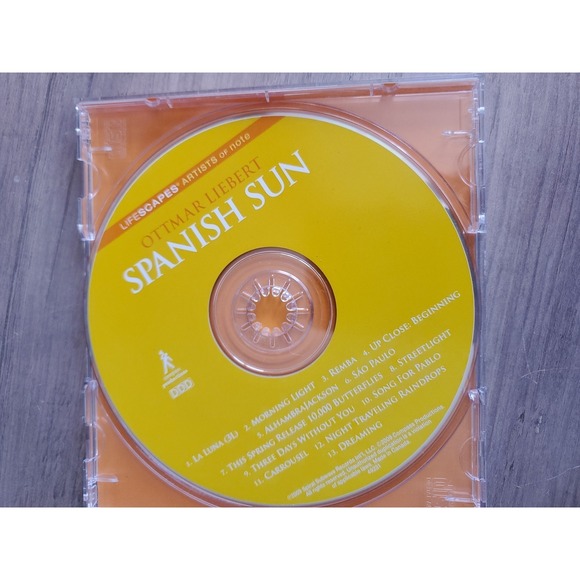 CD Ottmar Liebert, Spanish Sun 2009 - Picture 2 of 4